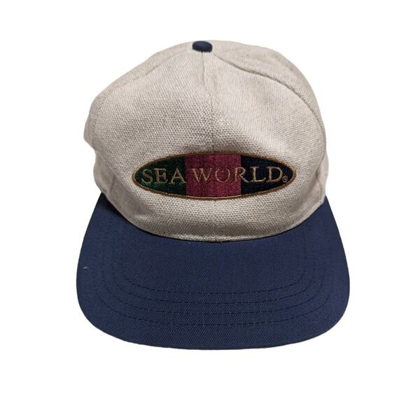 Seaworld Vintage Embroidered Cap - Picture 1 of 3